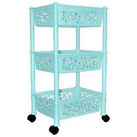 Фото Этажерка Priima 3-х секционная прямоугол BQ2828. Интернет-магазин Vseinet.ru Пенза