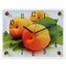 Фото № 13 Часы настенные прямоугольные "Персики", 20х26 см 1072453
