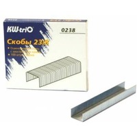 Скобы для степлера KW-TRIO 0238, 23/8, 1000шт, картонная коробка. Интернет-магазин Vseinet.ru Пенза