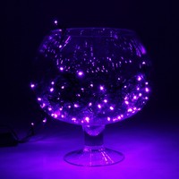 Гирлянда "Метраж" улич. Д: 20 м, нить темная, LED-200-220V, контр. 8 р. ФИОЛЕТ 187231. Интернет-магазин Vseinet.ru Пенза