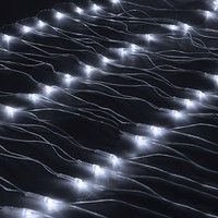 "Сетка" Ш:1 м, В:0,7 м, нить силикон, LED-96-220V, контр. 8 р, БЕЛЫЙ 187192. Интернет-магазин Vseinet.ru Пенза