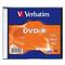 Фото № 0 Диск DVD-R Verbatim 4.7Gb 16x Slim Case (1шт) (20) (43547)