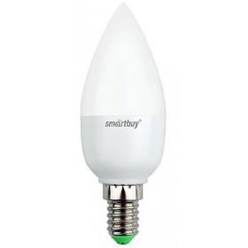 Фото Светодиодная (LED) лампа Smartbuy E14 / C37 / 5Вт / холодный C37-05W/4000/E14. Интернет-магазин Vseinet.ru Пенза
