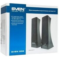 Активная акустика Sven 235 / 2.0 / 100 - 20000 Гц / чёрный. Интернет-магазин Vseinet.ru Пенза