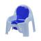Фото № 2 Горшок-стульчик, цвет голубой М1326   230091