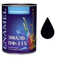 Фото Эмаль "Простокрашено!" черная БАУ 2,7 кг. Интернет-магазин Vseinet.ru Пенза